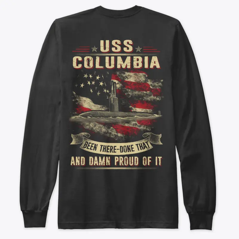 USS Columbia (SSN-771) T-Shirts